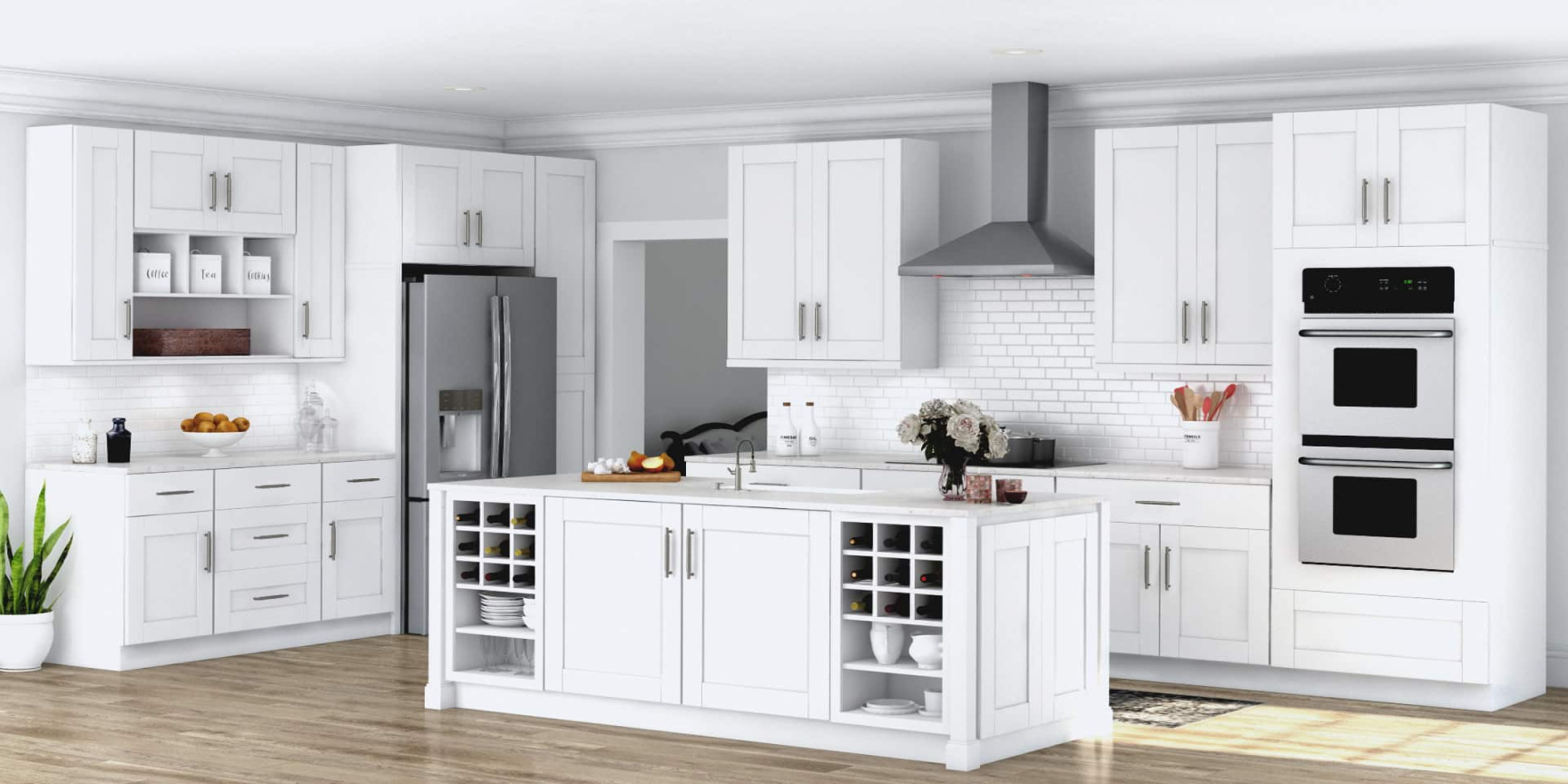 Shaker White Coordinating Cabinet Hardware - Kitchen - The Home Depot Shaker White Coordinating Cabinet Hardware - Kitchen - The Home Depot