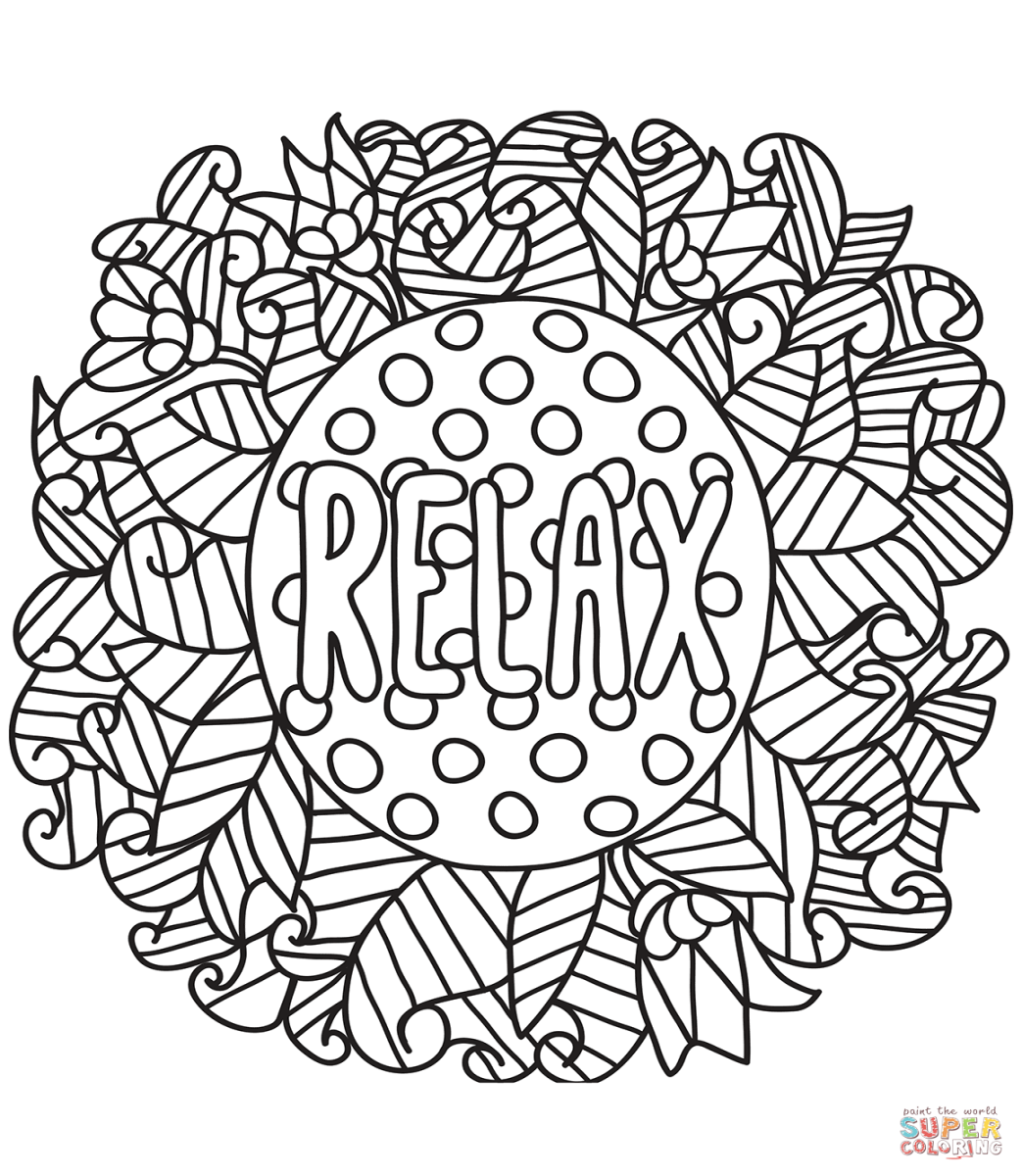 Relax coloring page Free Printable Coloring Pages Relax coloring page Free Printable Coloring Pages