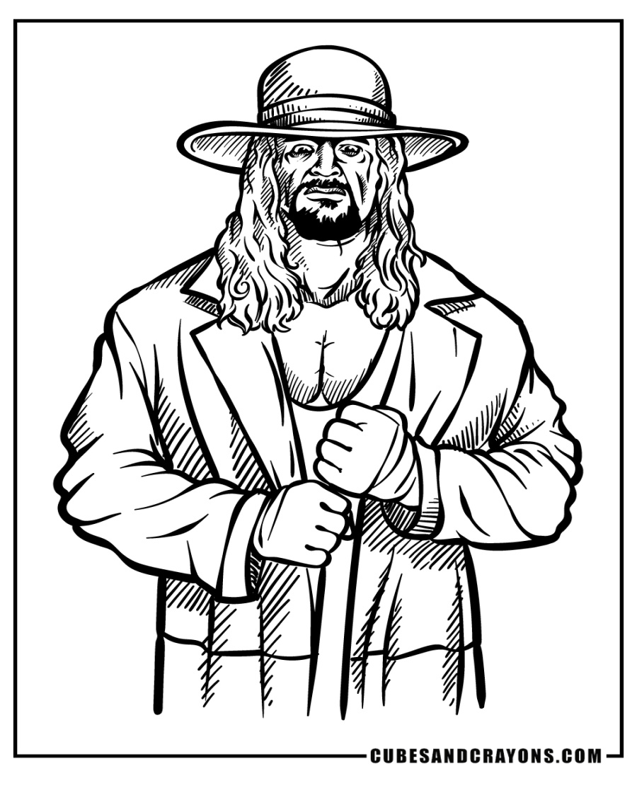 WWE Coloring Pages (% Free Printables) WWE Coloring Pages (% Free Printables)