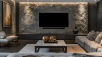 Basement Living Room Ideas for an Entertainment Lounge FH
