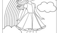 Barbie Coloring Pages (Free Printables for Girls)